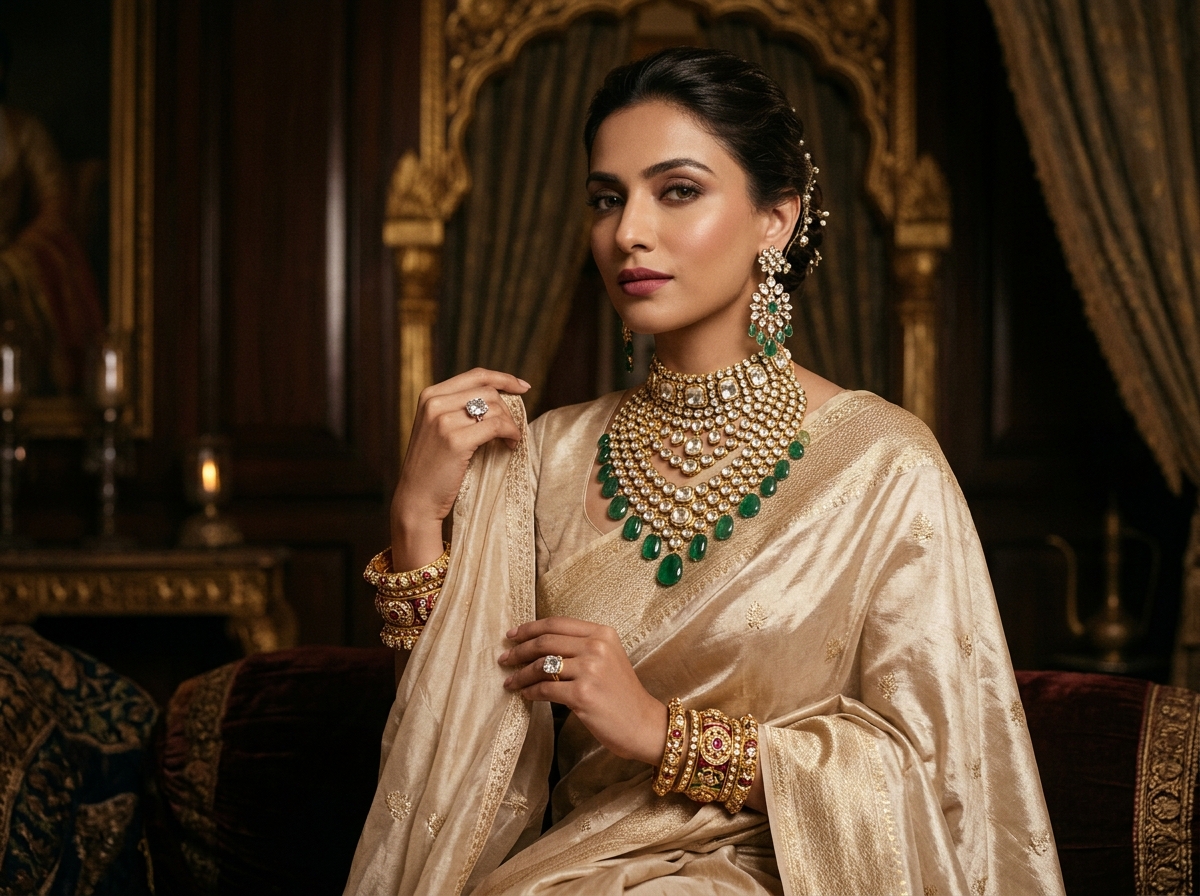 Gupta Jewellery Editorial Lookbook Model
